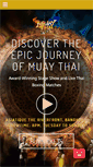 Mobile Screenshot of muaythailive.com